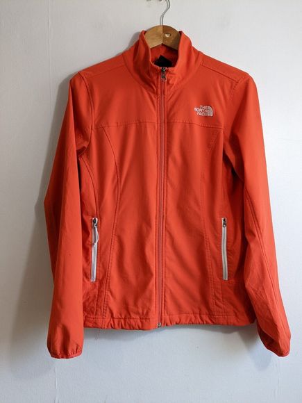 The North Face Jackets & Blazers - Ladies The North Face Orange Jacket Size Small S 8 10 Lightweight Bright *Faulty